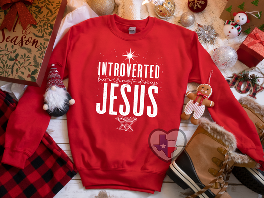 Introverted But Willing To Discuss Jesus *EXCLUSIVE