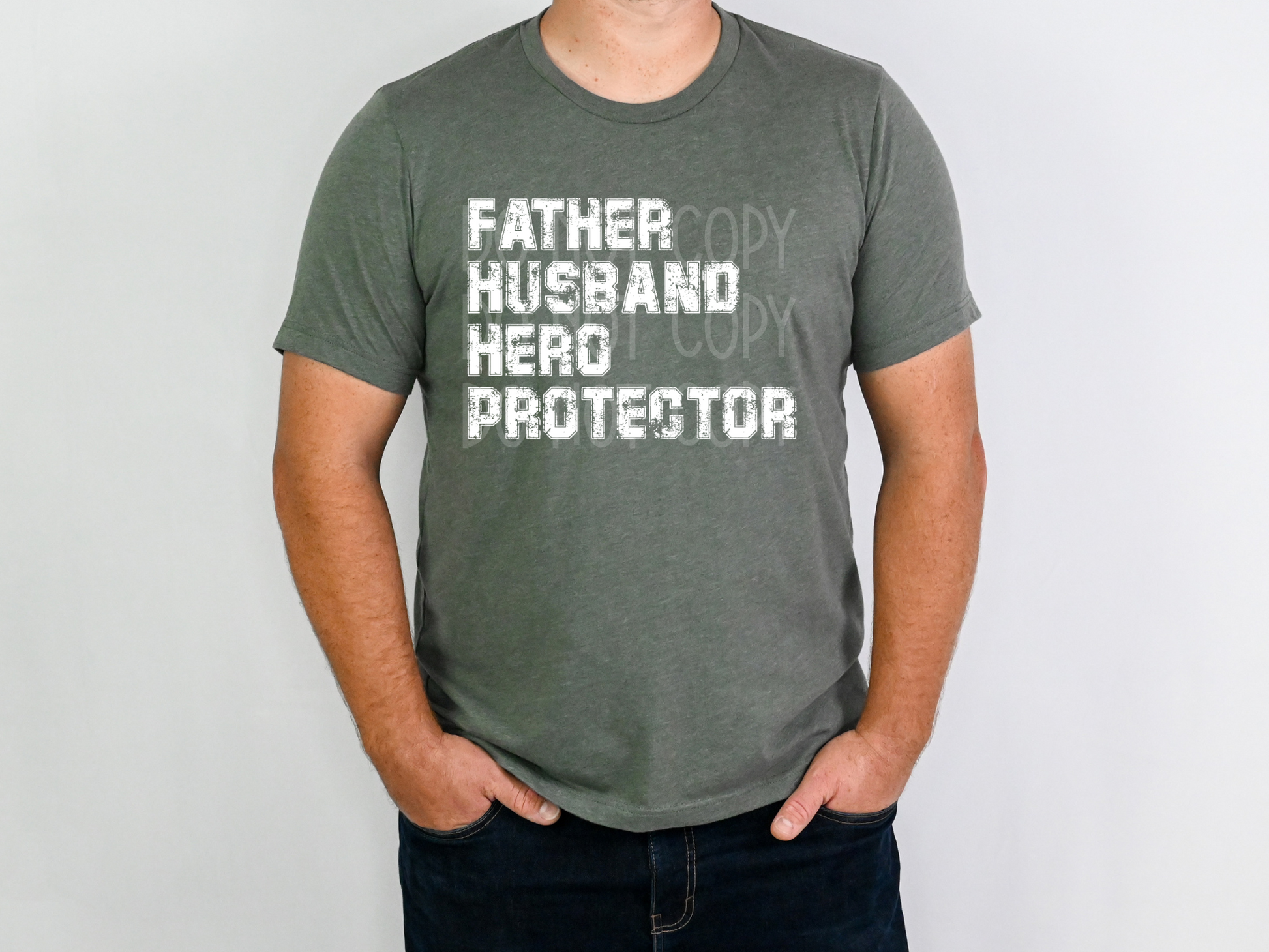 Father Husband Protector - Texas Transfers and Designs