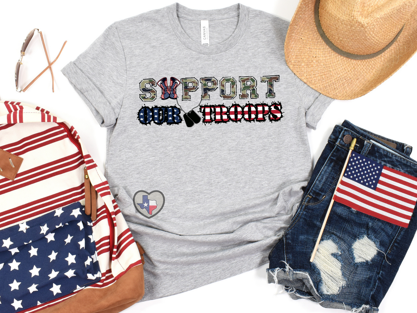 Support Our Troops *EXCLUSIVE*  HIGH HEAT