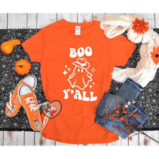 Boo Y'all - Texas Transfers and Designs