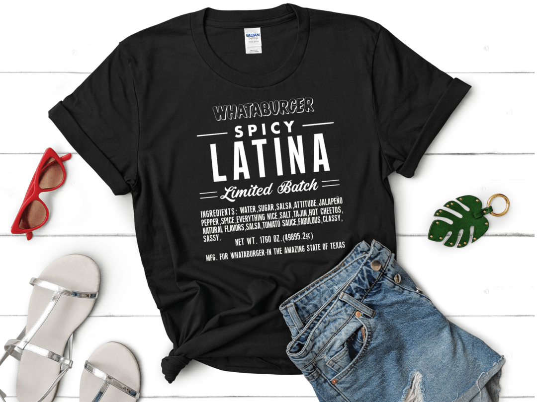 Spicy Latina - Texas Transfers and Designs