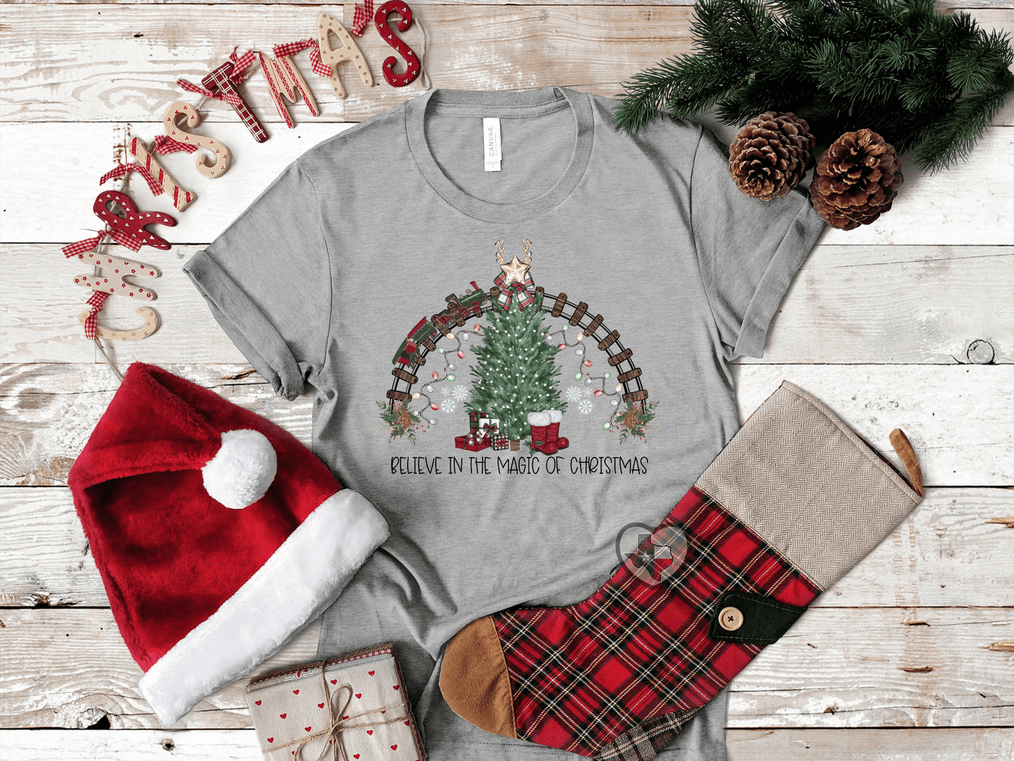 Believe in the Magic of Christmas HIGH HEAT - Texas Transfers and Designs