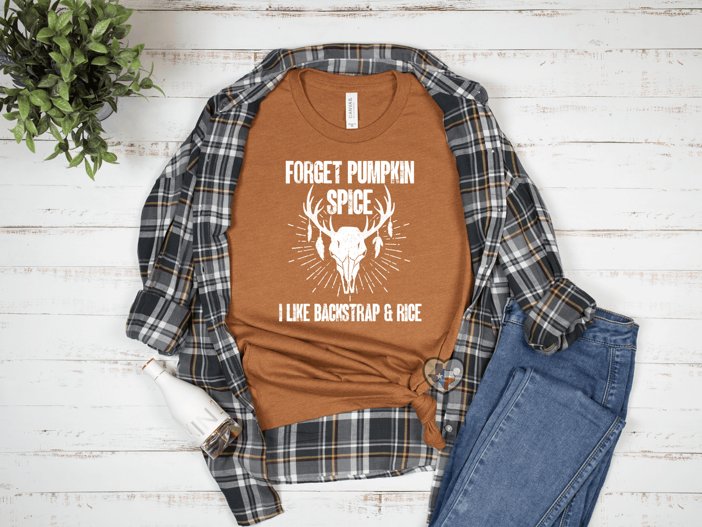 Backstrap & Rice - Texas Transfers and Designs