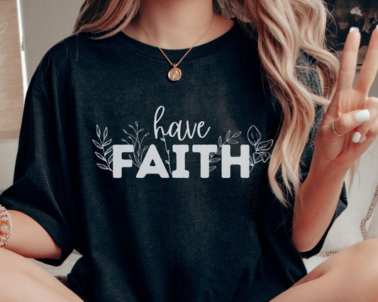 PRE-ORDER Arriving 3/17 Have Faith Floral - Texas Transfers and Designs