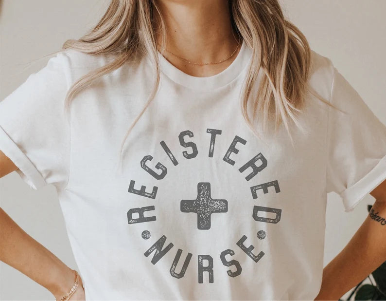 Registered Nurse (Grey) - Texas Transfers and Designs